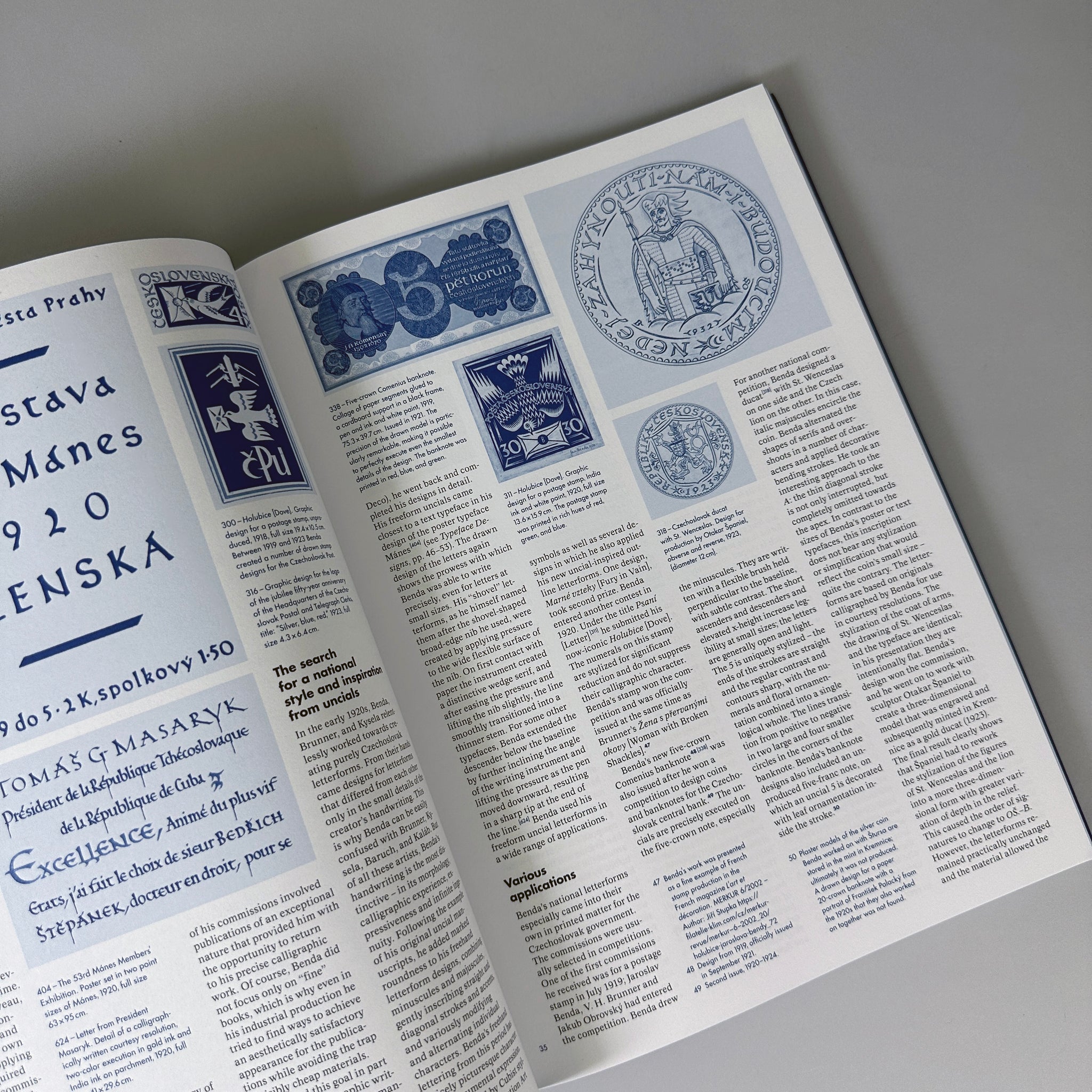 Jaroslav Benda (1882–1970): Typographic Designs and Letterforms