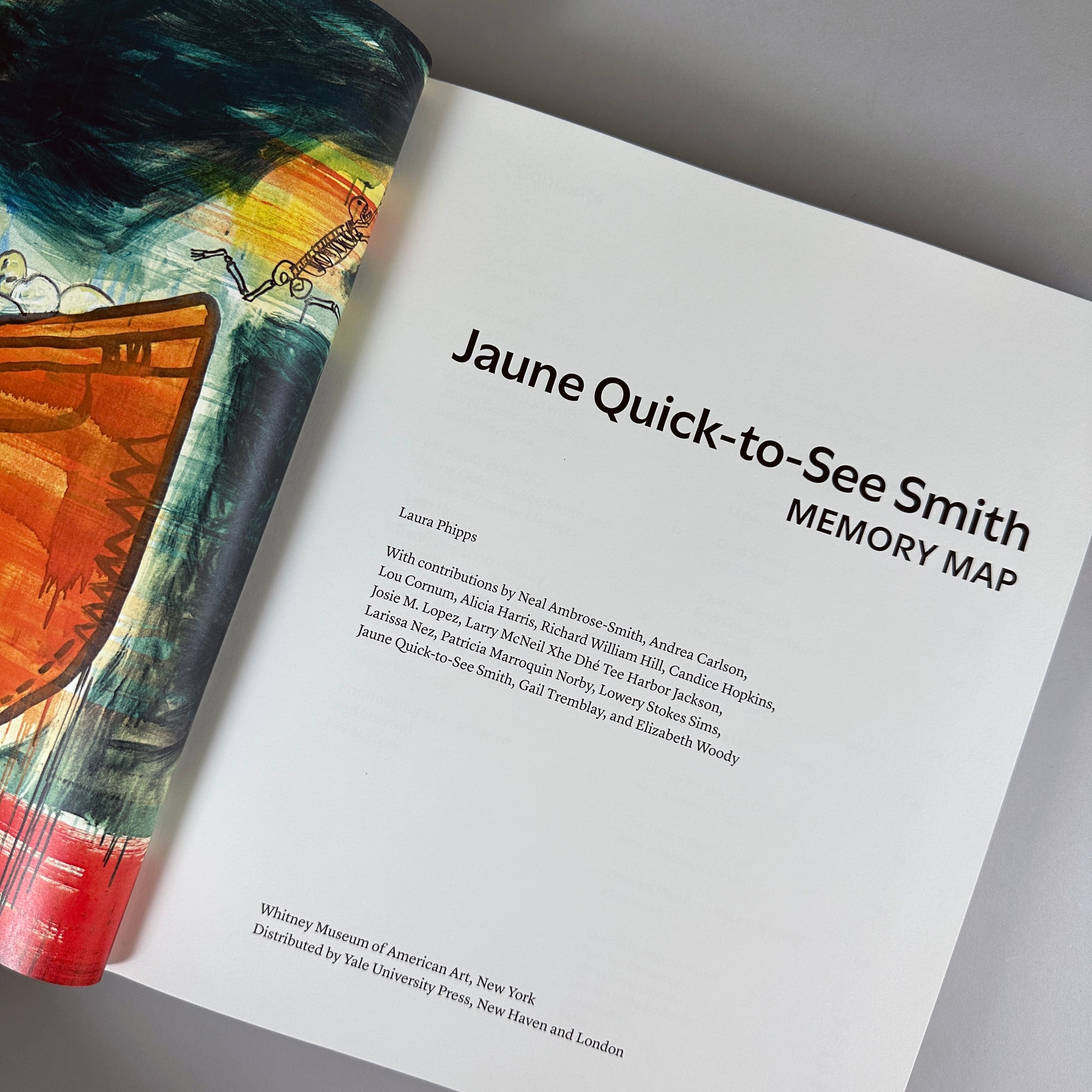 Jaune Quick-to-See Smith: Memory Map