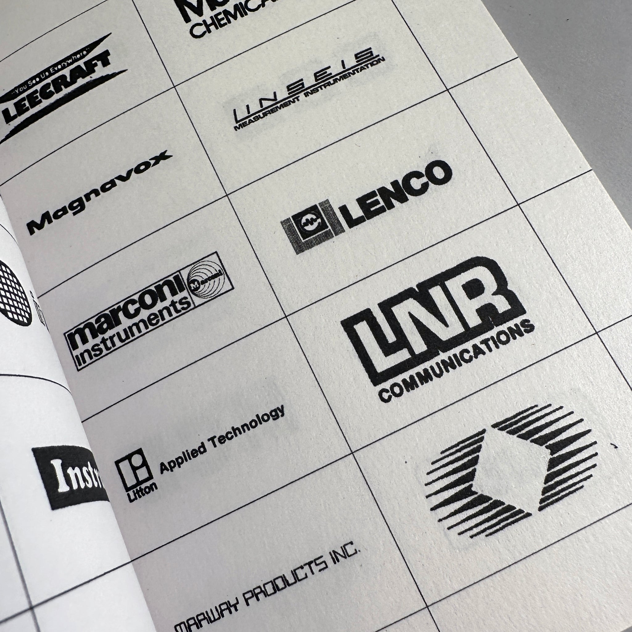 Tech Logos (1980-1990) – Draw Down