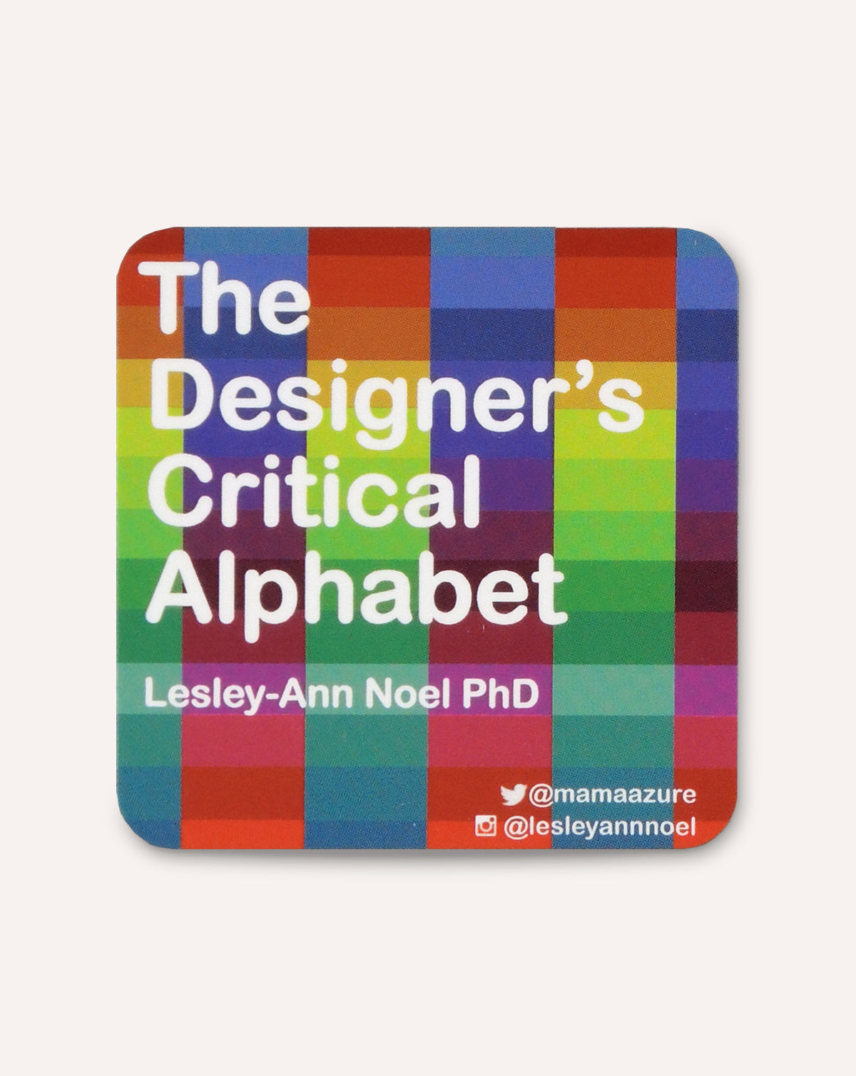 A Designer's Critical Alphabet