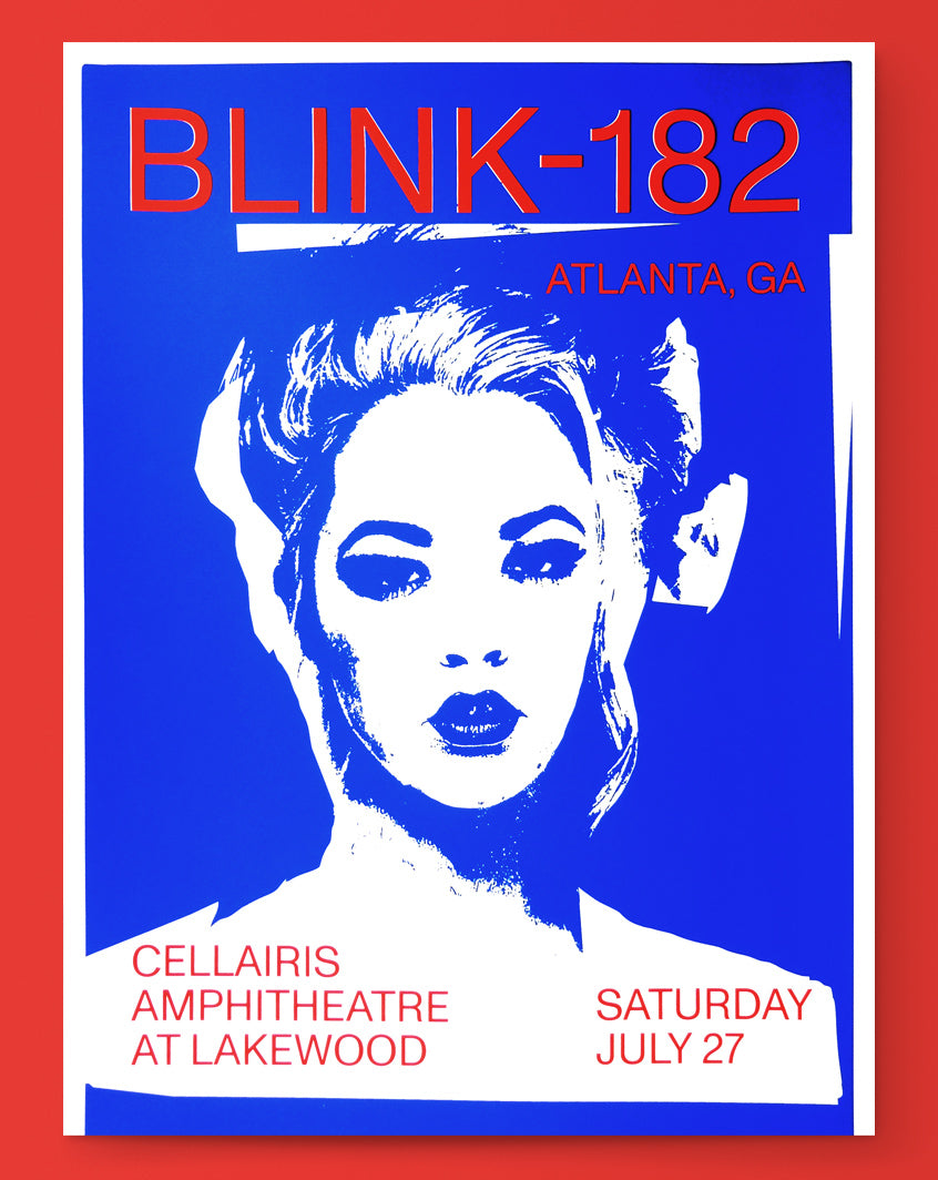 Outlets Blink 182 poster