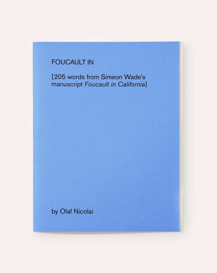 Foucault In / Olaf Nicolai