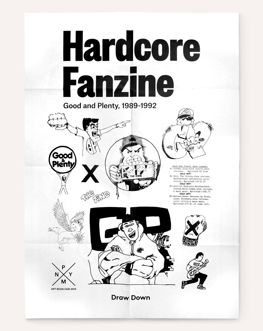 Hardcore Fanzine: NYABF Poster (2019) – Draw Down