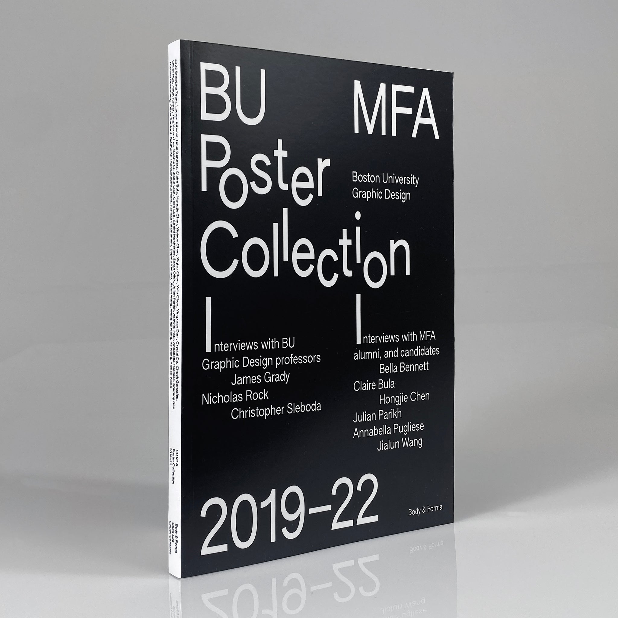BU MFA Poster Collection, 2019-22