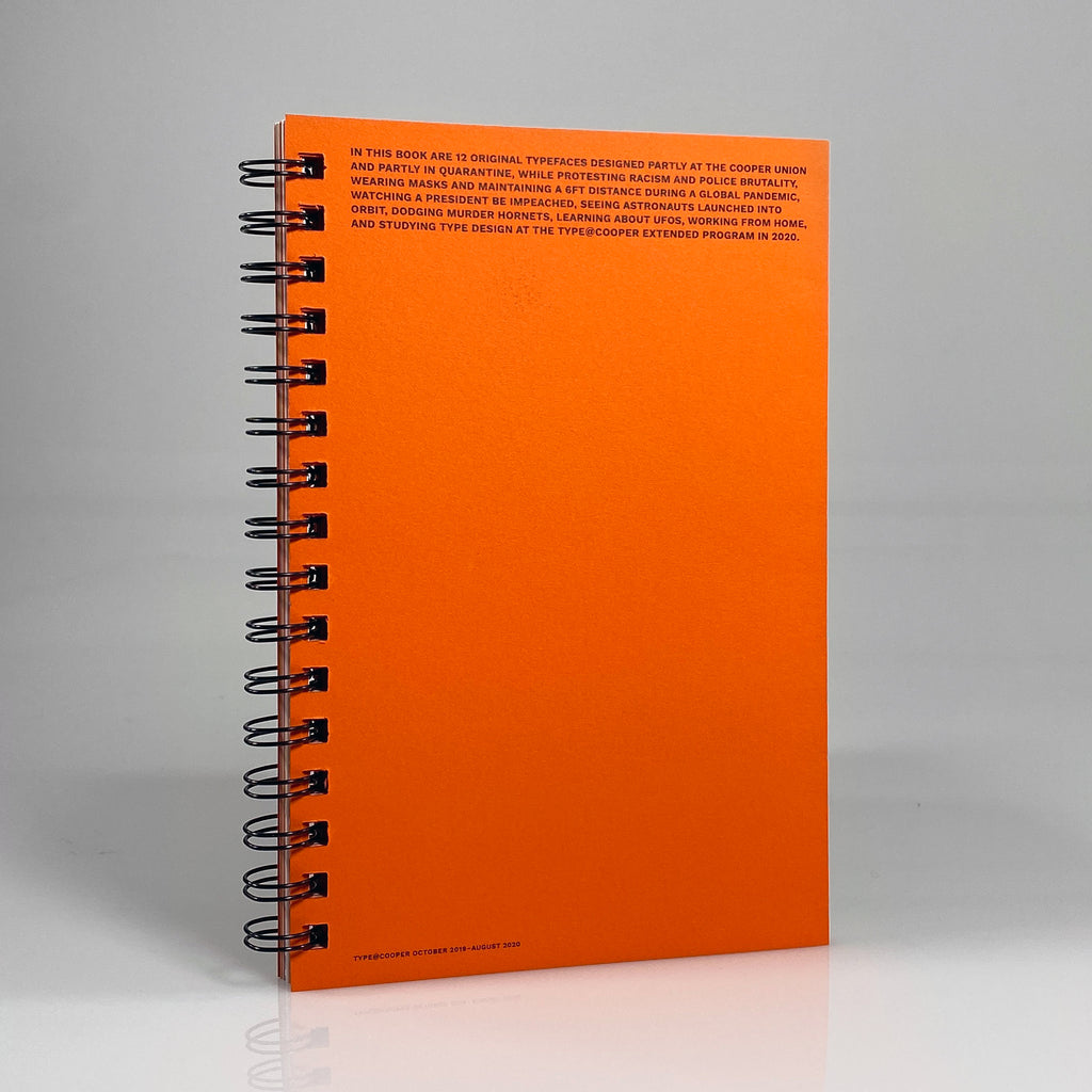 In This Book Are 12 Original Typefaces... (Type@Cooper)