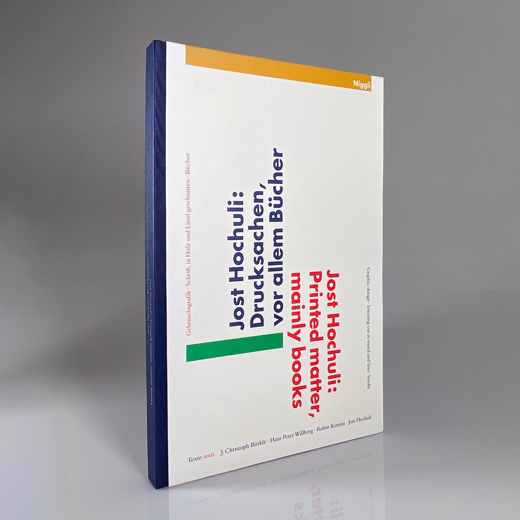 未開封 Jost Hochuli Printed Matter, Mainly Jost Hochuli: Printed Matter, Mainly Books – Draw Down