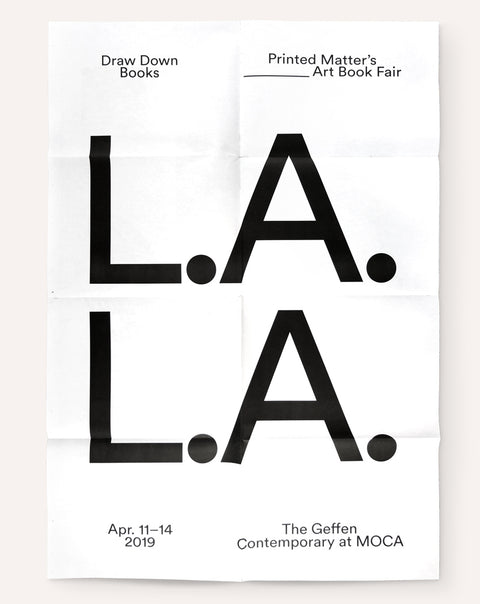 LA Art Book Fair Poster (2019)