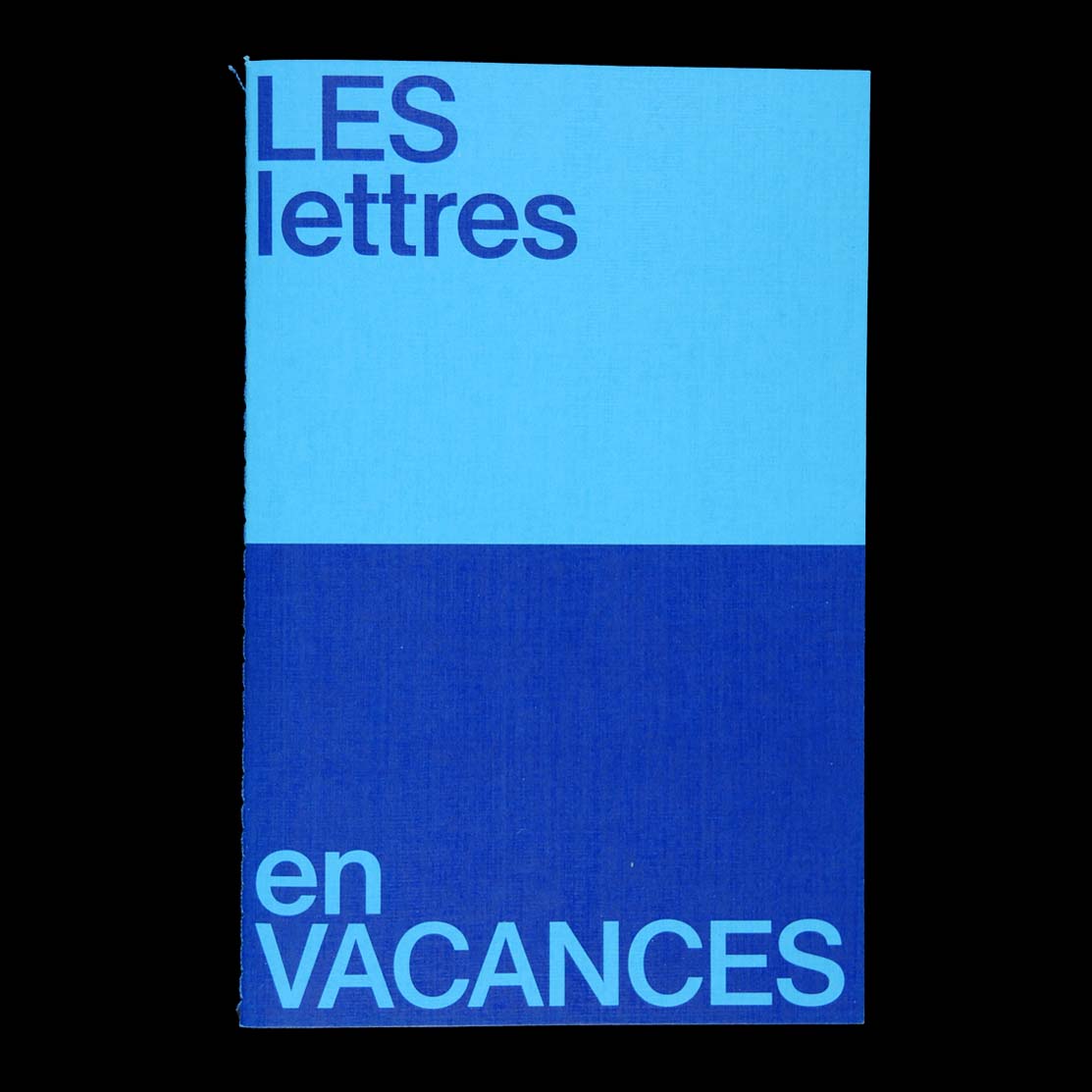Les Lettres en Vacances (kidsbook No. 1)