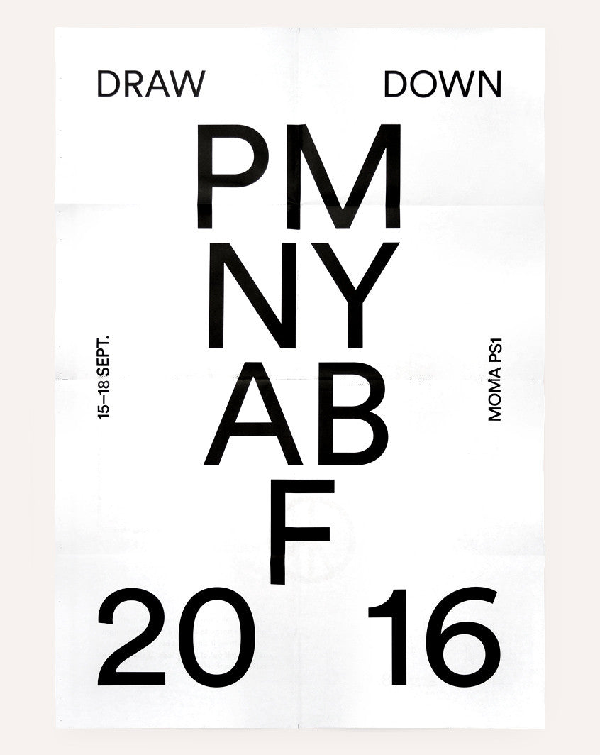 NY Art Book Fair Poster (2016)