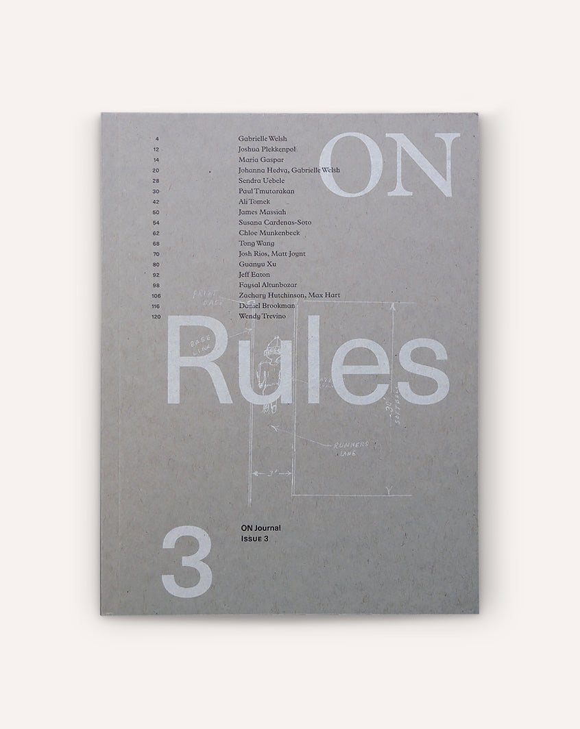 ON Rules (ON Journal, Issue 3)
