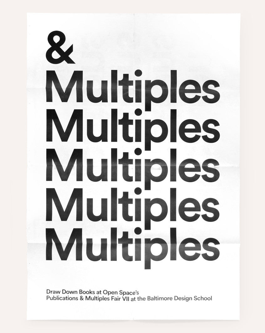 Multiple Section Poster Publications & Multiples Poster – Draw Down