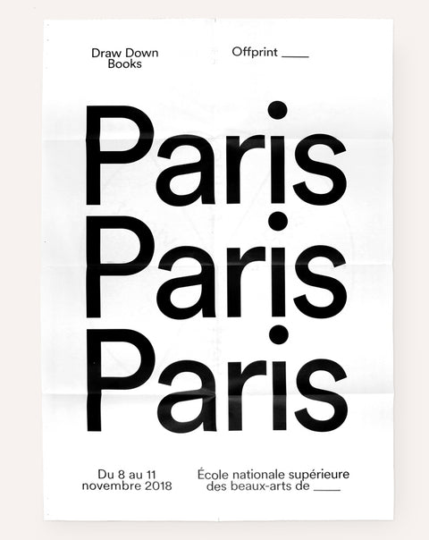 Offprint Paris Poster (2018)