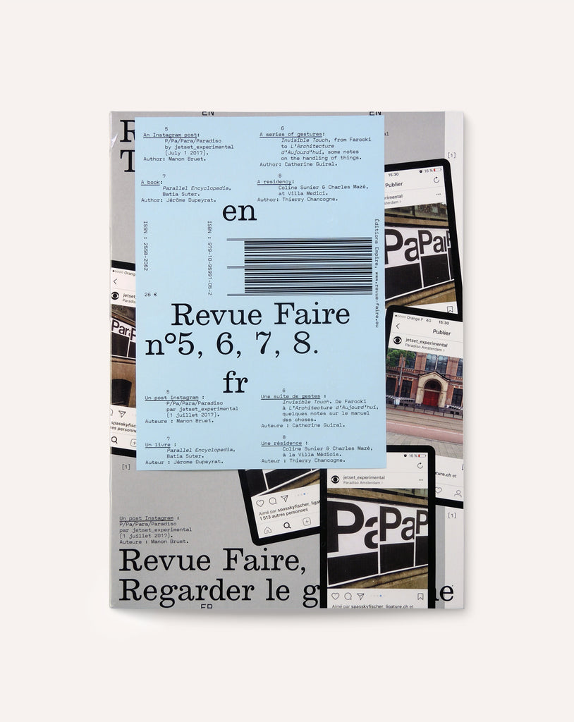 Revue Faire no. 5, 6, 7, 8