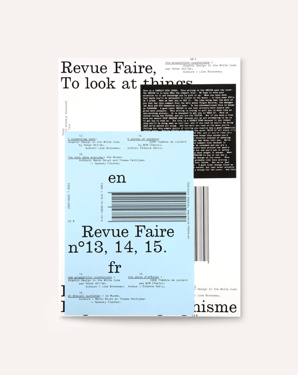 Revue Faire no. 13, 14, 15
