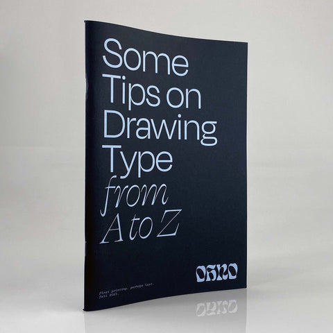 Some Tips on Drawing Type from A to Z