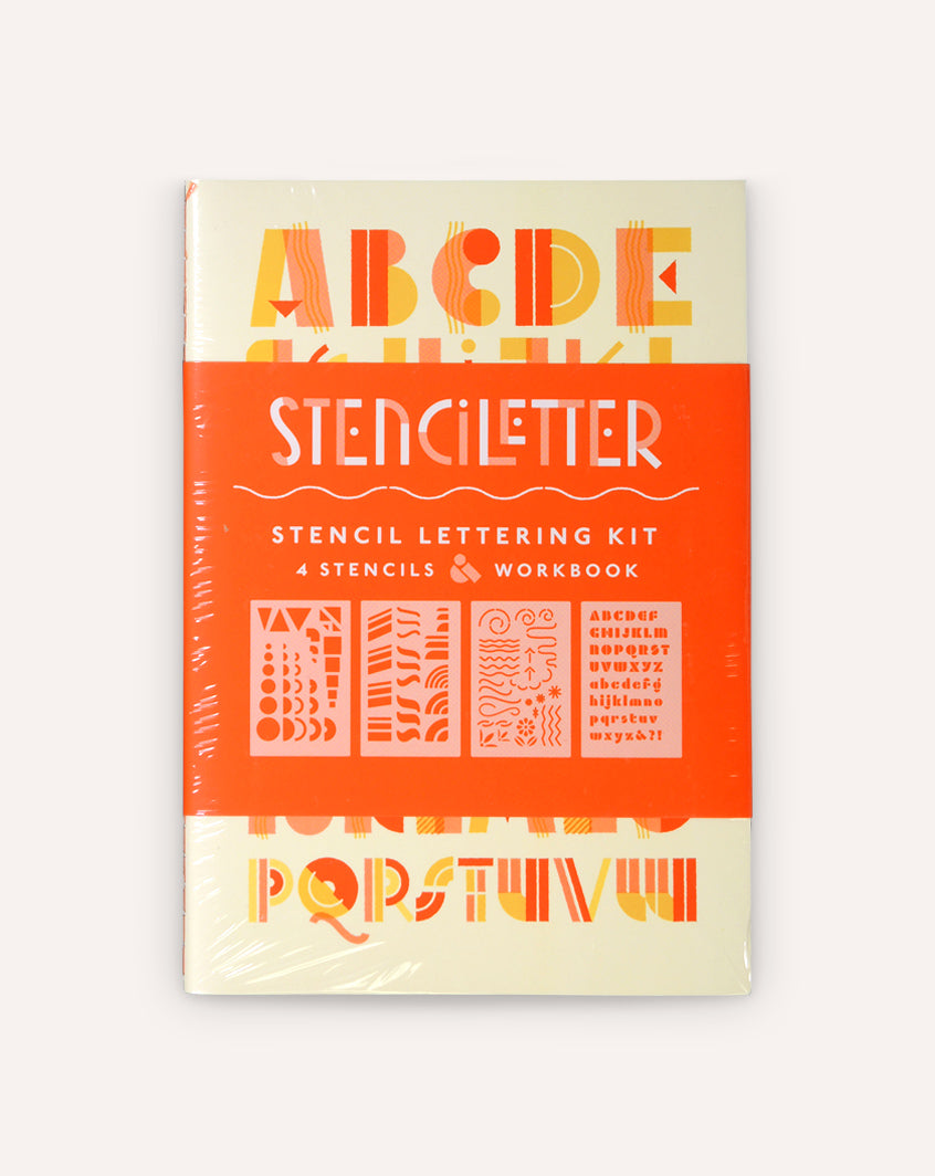 Stenciletter: Stencil Lettering Kit