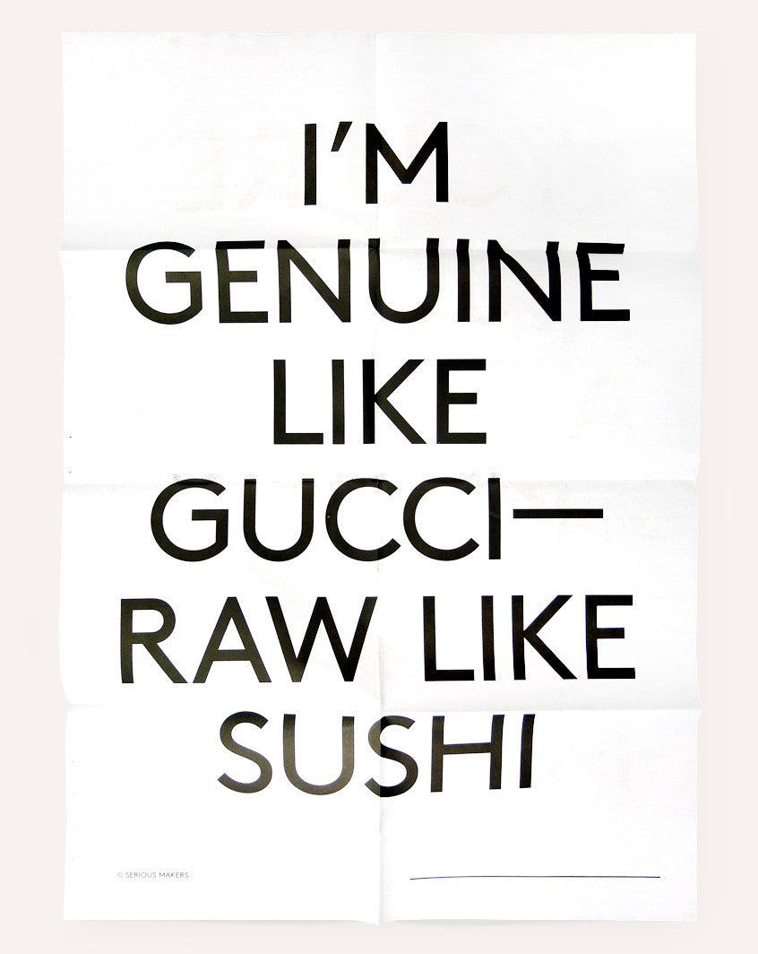 Sushi / Machete Poster