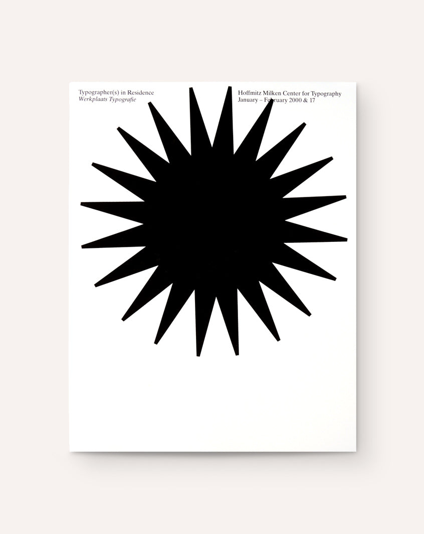 Typographer(s) in Residence: Werkplaats Typografie (WT in LA)
