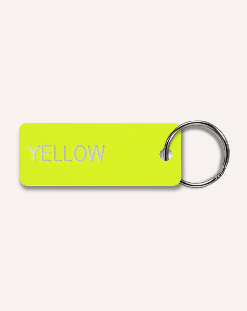 Yellow Keytag