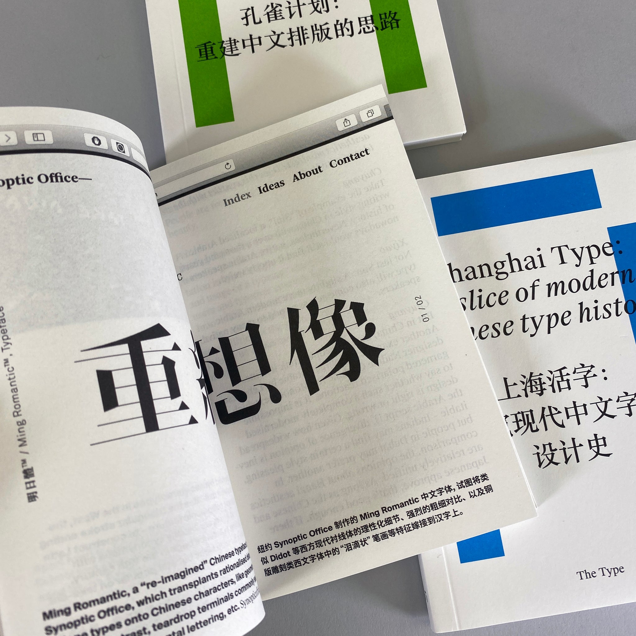 Collection of Research on Chinese Typography (中文文字设计研究选集)